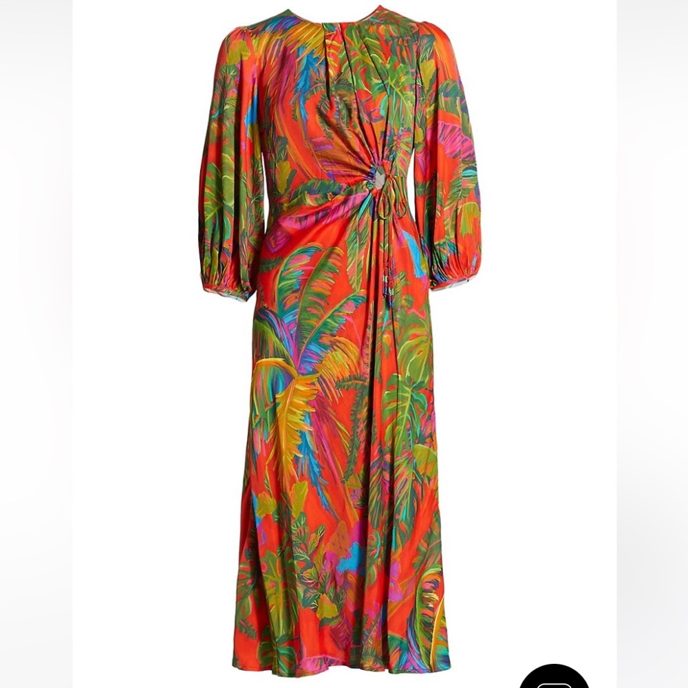 Farm Rio Midi Dress - Picture 2 of 5